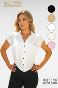 CAMISA DAMA MANGA CORTA