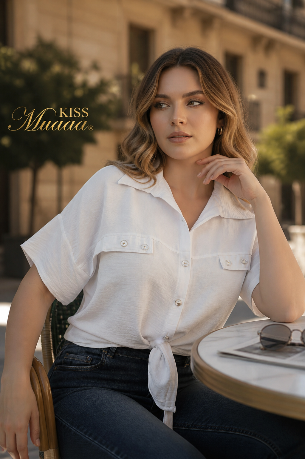 BLUSA DAMA MANGA 3/4