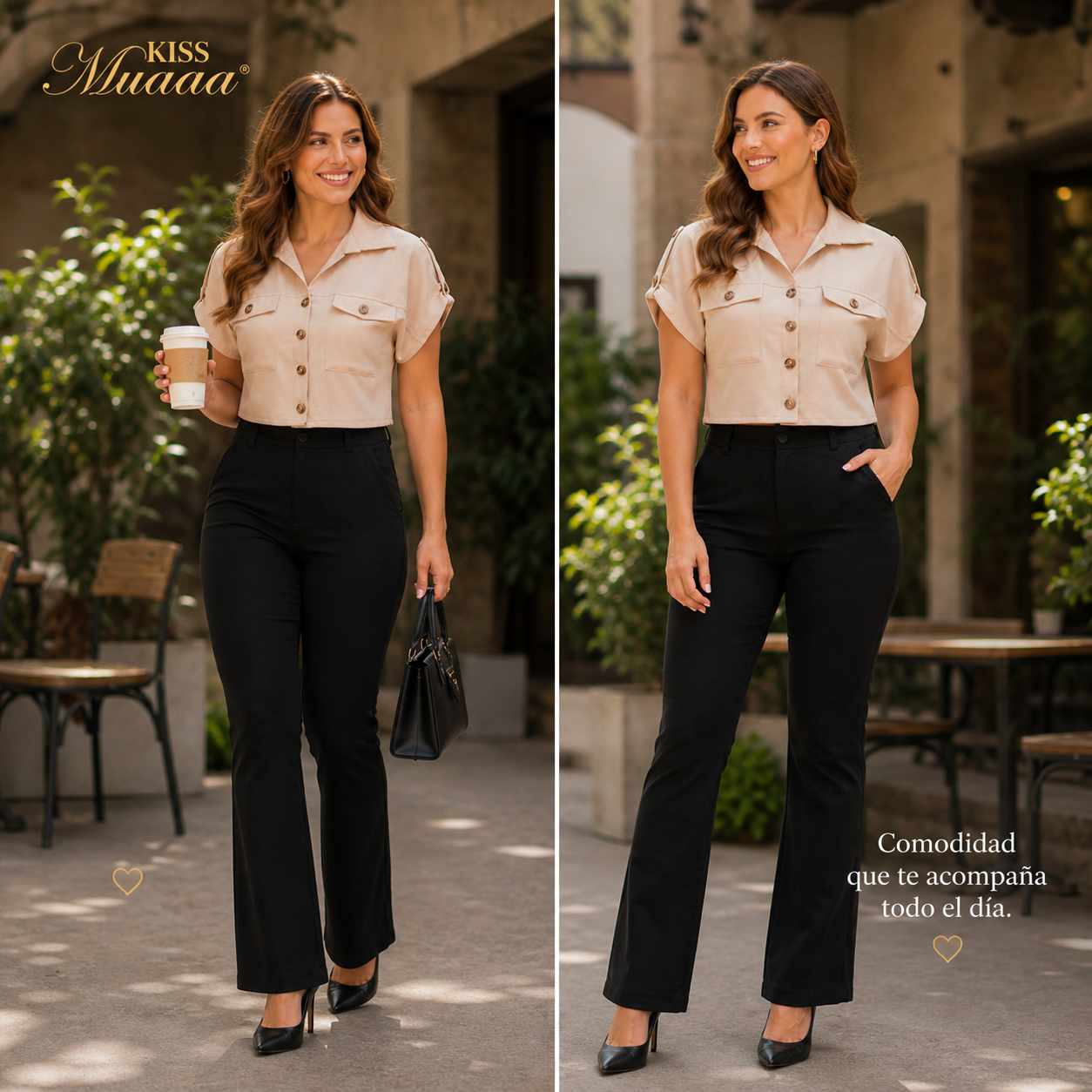 CAMISA DAMA MANGA CORTA
